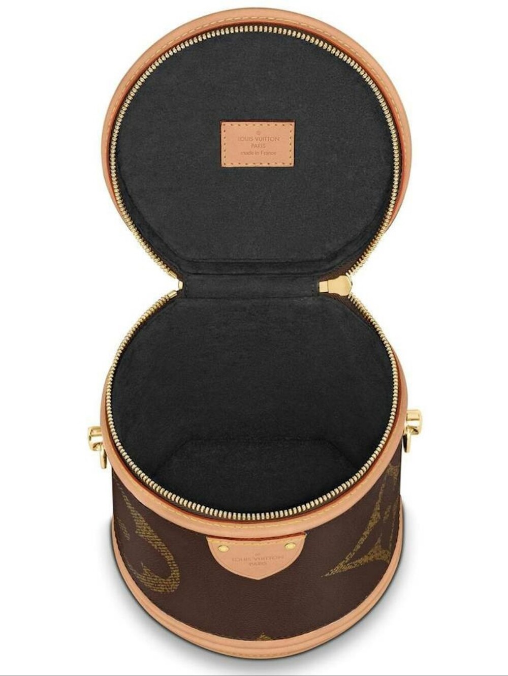 Like NEW!!! Rare! Louis Vuitton Cannes Monogram Giant Brown LV With COA & Lock! - Picture 10 of 16